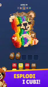 Cube Land Puzzle Game screenshot