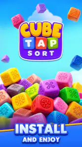 Cube Tap Sort screenshot