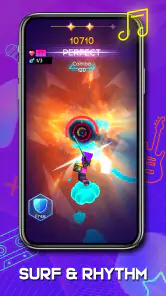 Cyber Surfer:Avventura ritmica screenshot