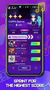 Cyber Surfer:Avventura ritmica screenshot