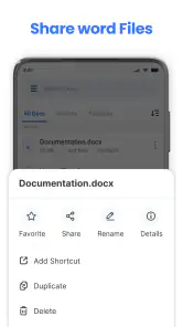 Documento Word Office App screenshot
