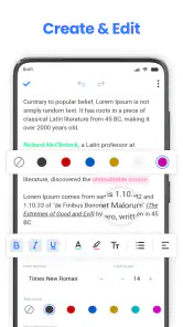 Documento Word Office App screenshot