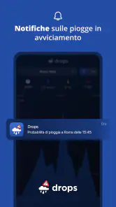 Drops: Allerta meteo e pioggia screenshot