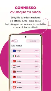 Quibity: eSIM per internet screenshot