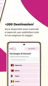 Quibity: eSIM per internet screenshot