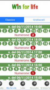 Estrazioni Lotto screenshot