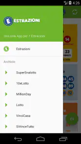 Estrazioni Lotto SuperEnalotto screenshot