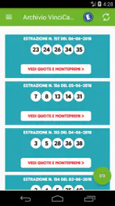 Estrazioni Lotto SuperEnalotto screenshot