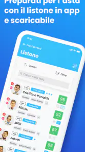 Fantacalcio ® Guida per l'asta screenshot