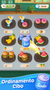 Ordina Cibo: Gioco di Puzzle screenshot