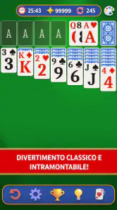 Gioco del Solitario Klondike screenshot
