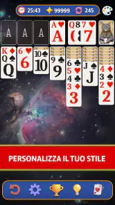 Gioco del Solitario Klondike screenshot