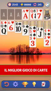 Gioco del Solitario Klondike screenshot
