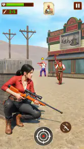 Gioco di tiro western survival screenshot