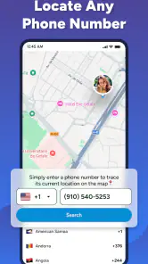 GPS Location Phone Tracker screenshot