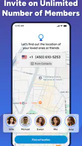 GPS Location Phone Tracker screenshot
