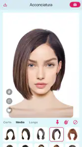 Hairstyle Try On - Capelli AI screenshot
