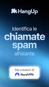 HangUp: blocco chiamate spam screenshot