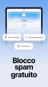 HangUp: blocco chiamate spam screenshot