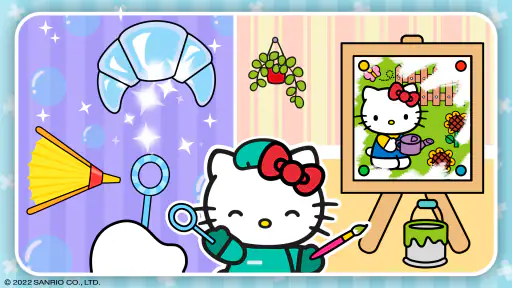 Hello Kitty Ospedale infantile screenshot