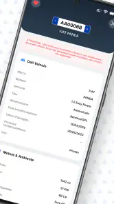 InfoVeicolo - Visura targa screenshot