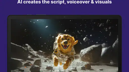 invideo: Editor video IA screenshot