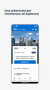 ITA Airways screenshot