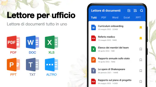 Lettore di documenti: PDF, PPT screenshot