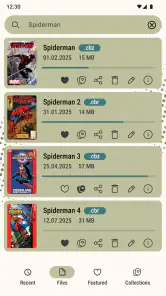 Lettore di fumetti (cbz/cbr) screenshot