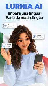 Lurnia: Tutor di Lingue con AI screenshot