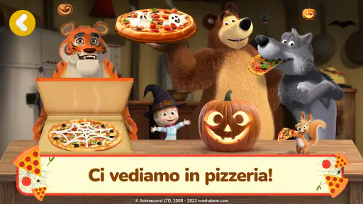 Masha e Orso: La Pizzeria! screenshot