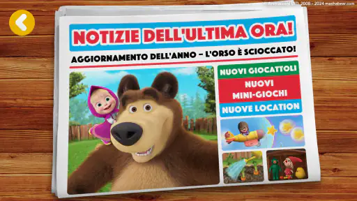 Masha e Orso Tamagotchi Giochi screenshot