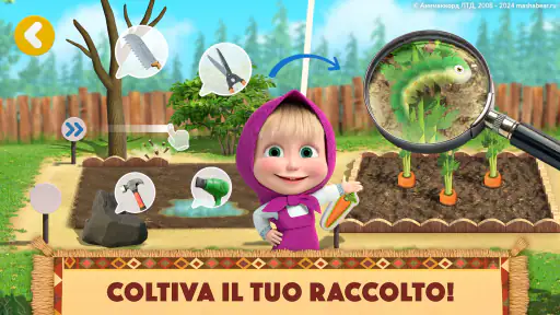 Masha e Orso Tamagotchi Giochi screenshot