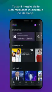 Mediaset Infinity Italia TV screenshot