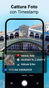 MeShot: GPS Map Camera & Stamp screenshot