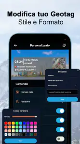 MeShot: GPS Map Camera & Stamp screenshot