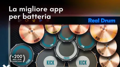 Real Drum batteria elettronica screenshot