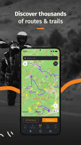 REVER-GPS per moto e percorsi screenshot
