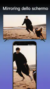 Schermo a Specchio sulla TV screenshot