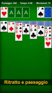 Solitario - Classico gioco screenshot