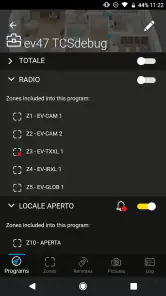 Tecnoalarm Evolution screenshot