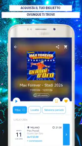 TicketOne: Biglietti eventi screenshot