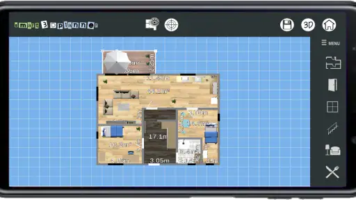 3Dフロアプラン| smart3Dplanner screenshot