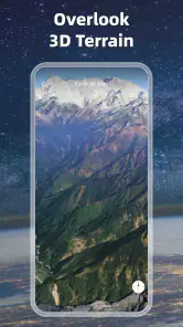3D地図地球-衛星マップ-路線図計画 screenshot