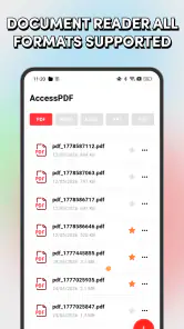 Access PDF - PDFリーダー screenshot