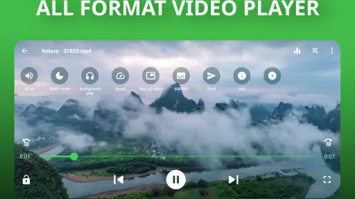 Android用ビデオプレーヤー screenshot