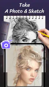 AR お 絵 描 き アプリ- スケッチ 線画 絵 画 screenshot