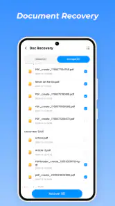ARecover screenshot
