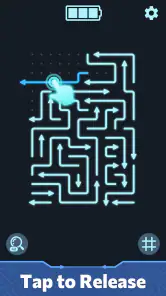 Neon Lines: Tap & Clear screenshot