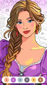 Art Color: 数字で塗り絵ゲーム - 曼荼羅アート screenshot